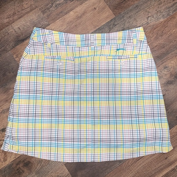 Slazenger bright plaid golf skort size 4 - Picture 4 of 4